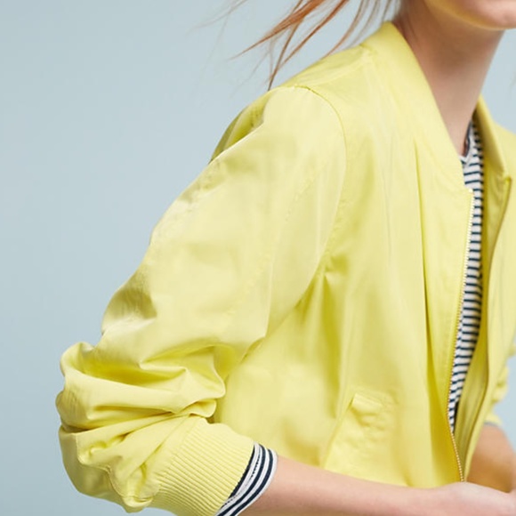Anthropologie Hei Hei Juneworthy Bomber Nylon M 8 - Picture 2 of 8